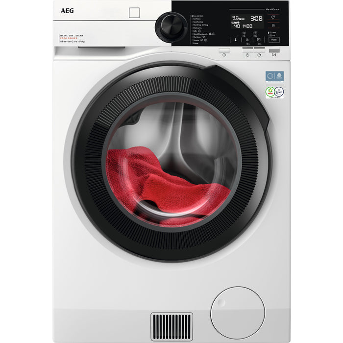 Washer Dryer AEG LWR96944BE 1400 rpm, INVERTER MOTOR