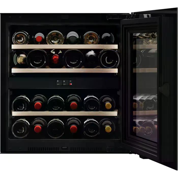 Built-in refrigerator AEG AWCD280B6B, 81 l, F, Yes