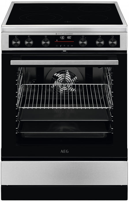 Cooker with ceramic hob AEG CCB6693APM