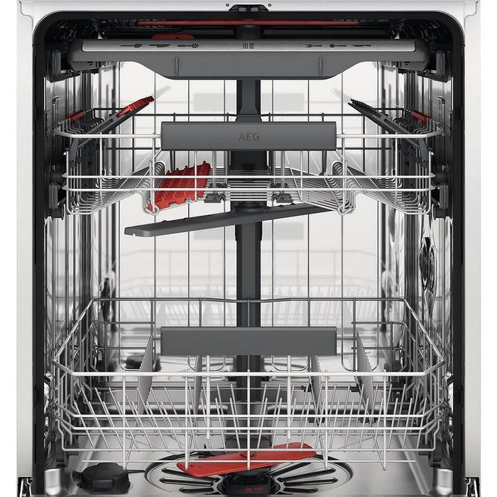 Built-in dishwasher AEG FSE75768P***, 14 place settings, 600 W, mm, B