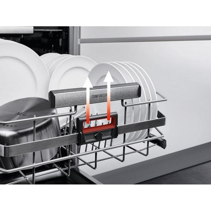 Built-in dishwasher AEG FSK94858P (ST)***, 14 place settings, 600 W, mm, C
