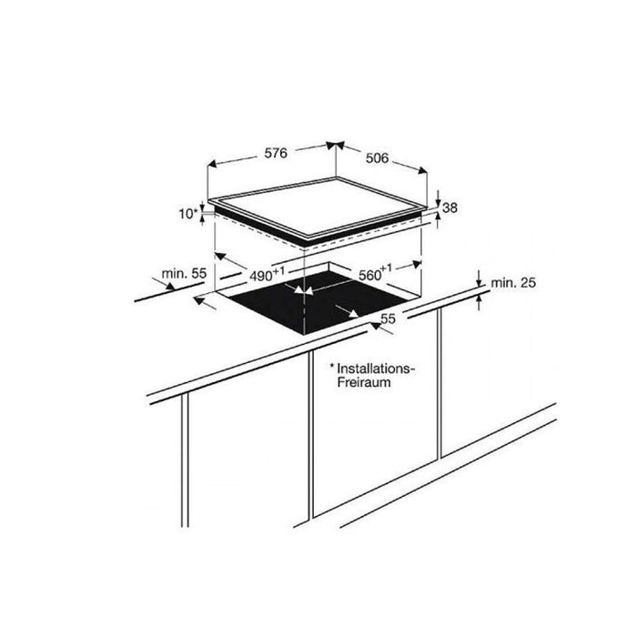 Built-in hob AEG HK634021XB