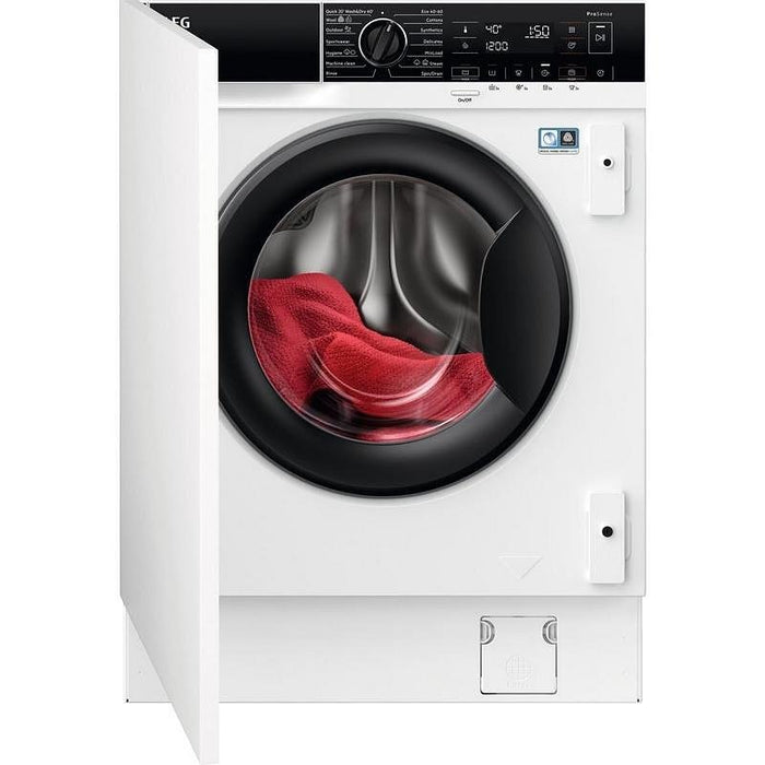 AEG L7WBE68SI built-in washer dryer, 8/4 kg, 1600 rpm.