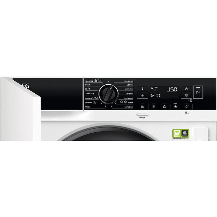 Built-in washing machine AEG L8FBE48SCI