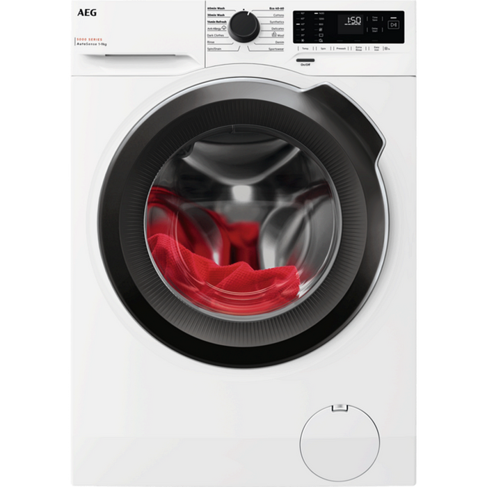 Washing machine AEG LF5Z49BE, 9 kg, 1400 rpm.