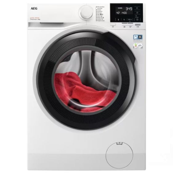 Washing machine AEG LFR71844SBE, 8 kg, ProSteam®, 1400 rpm.