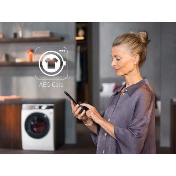 Washing machine with dryer AEG LWR85865O, 8/5 kg, WiFi, 1600 rpm.
