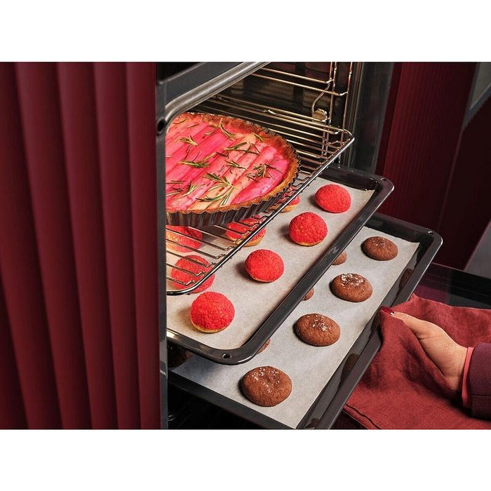 Фурна за вграждане AEG NBA5P531AB(ST) , Push бутони , 71 , А+ , Пиролиза