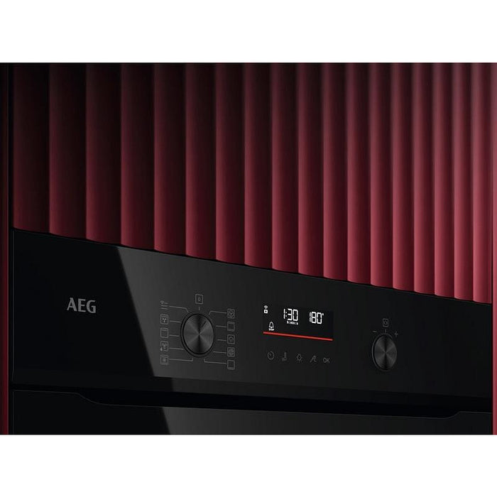 Фурна за вграждане AEG NBA5P531AB(ST) , Push бутони , 71 , А+ , Пиролиза