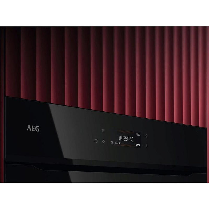 Built-in oven AEG NBE7P631AB (ST), 71, A++, Pyrolysis, Sensor