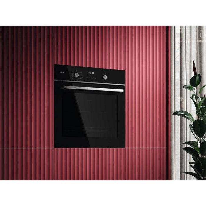 Built-in oven AEG OA5CB531AB* , 71 , Push buttons , A+ , Water cleaning