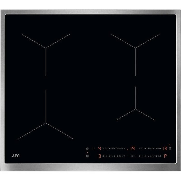 Built-in ceramic hob AEG TO64IA0FXB, Induction