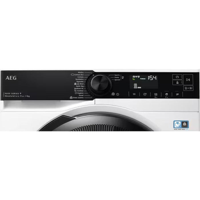 Dryer AEG TR939I4CE, 9 kg, D, Heat pump