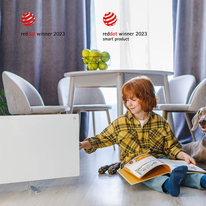 Convector AENO GH1S WI-FI, HEATED AREA UP TO 30.00 m², WHITE, 700.0 W
