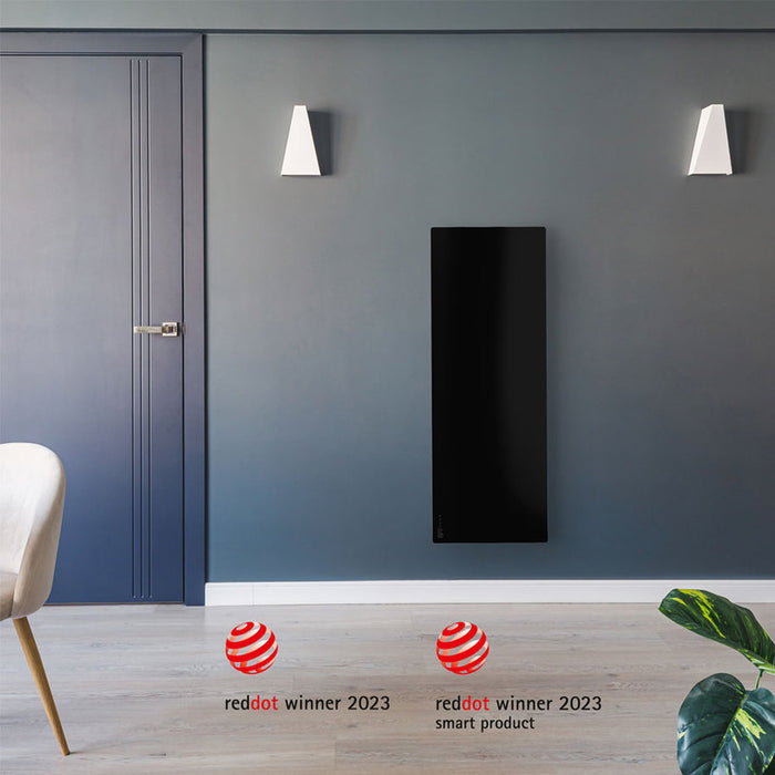 Convector AENO GH2S WI-FI, HEATED AREA UP TO 30.00 m², BLACK, 700.0 W