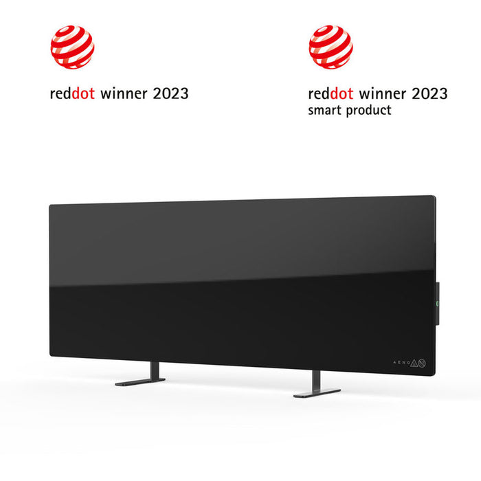 Convector AENO GH2S WI-FI, HEATED AREA UP TO 30.00 m², BLACK, 700.0 W