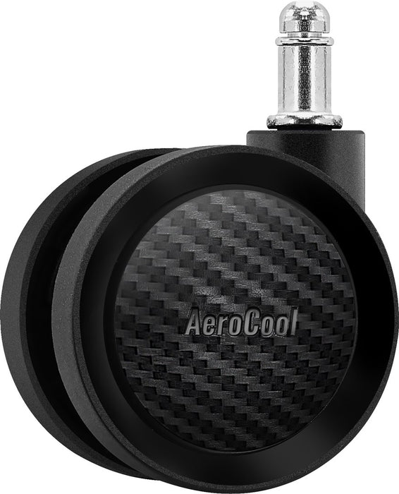 Aerocool CROWNASHBK, Ergonomic Gaming Chair, Adjustable Cushions, AeroWeave Technology, Black