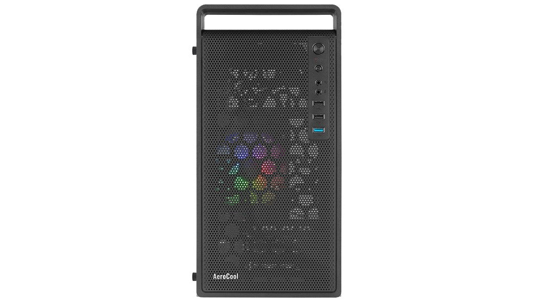 Case Aerocool PGS CS-109-G-BK-v1 FRGB Black
