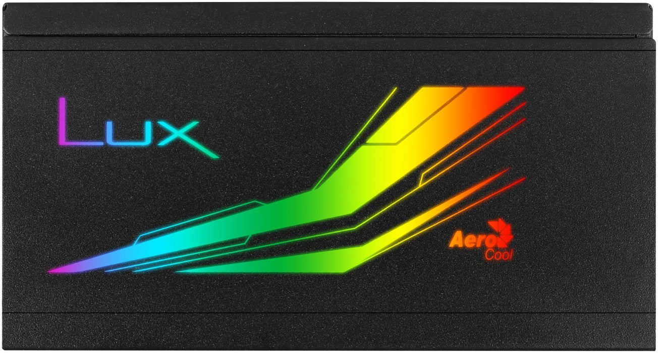 Aerocool Lux RGB 750W power supply unit Black
