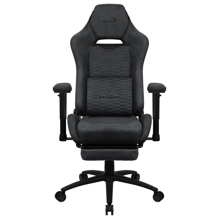 Gaming Chair Aerocool ROYALSLATEGR Black Grey