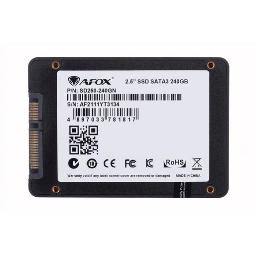 AFOX SSD 240GB TLC 555 MB/S - SSDsDIA-SSD<<<Drives and accessoriesDIA<<<ActionPL
