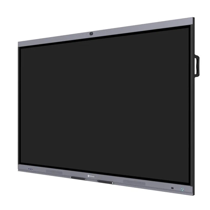 AG Neovo IFP7504P Interactive flat panel 189.2 cm (74.5’’) LED Wi-Fi 400 cd/m² 4K Ultra HD Silver Touchscreen Built-in
