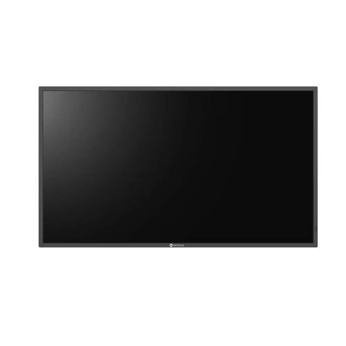 AG Neovo QM-4302 Digital signage flat panel 108 cm (42.5’’) IPS 400 cd/m² 4K Ultra HD Black 24/7 - LFD large