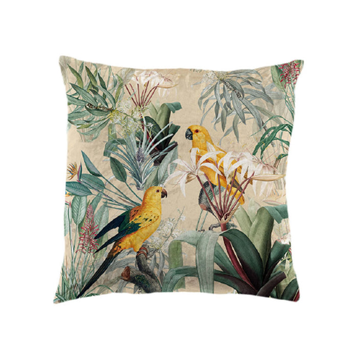 DECORATIVE PILLOW AGLIKA 45X45 CM. PARROTS