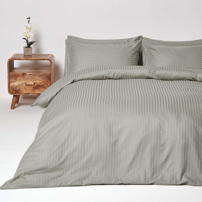 DOUBLE BEDROOM SET AGLIKA 4 PIECES ROYAL LINEN LIGHT GREY