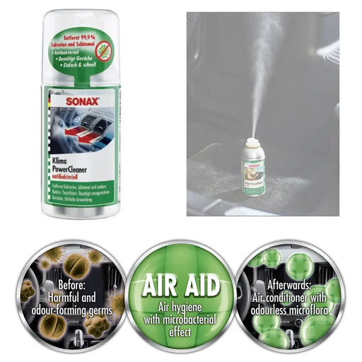 AIR CONDITIONER SPRAY LEMON SONAX 100ML - Вътрешно поддържане<<<Автокозметика и поддръжка<<<Авто и вело<<<Praktiker