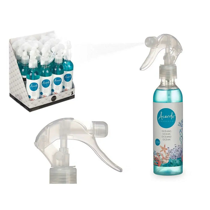 Air Freshener Acorde Ocean 200 ml (12 Units) - Почистване Прахосмукачки И Гладене<<<Дом