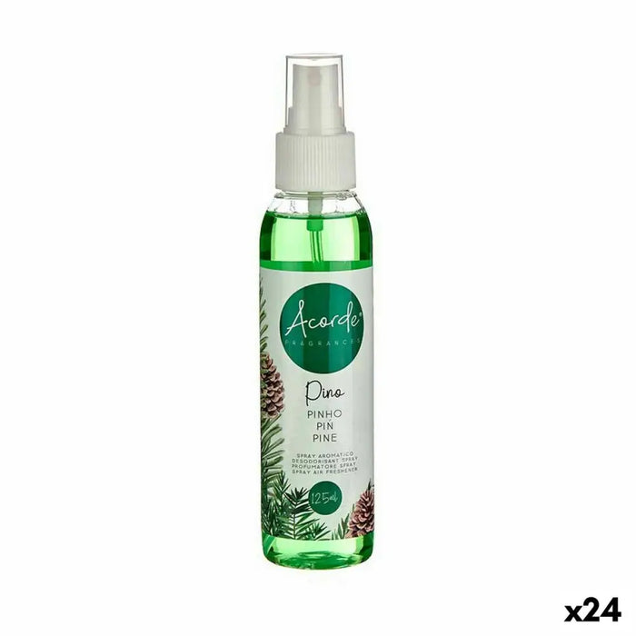 Air Freshener Spray Acorde Pinewood 125 ml (24 Units) - Почистване Прахосмукачки И Гладене<<<Дом
