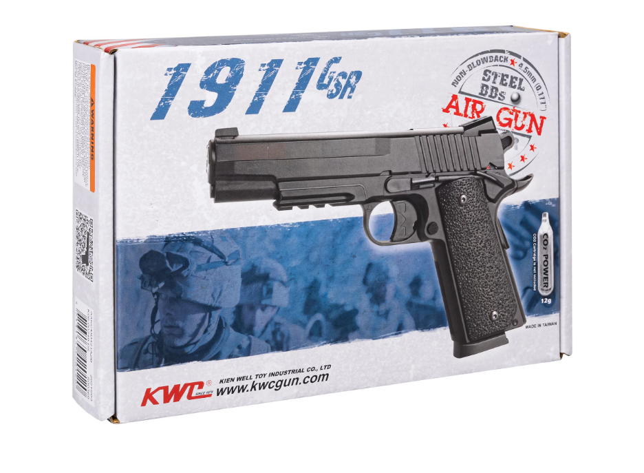 Air rifle Air rifle Ranger 1911 GSR KWC Kal. 4,5 BBS 20 Strz. Metal Slide Co2 - Air gunSTZ-WIA<<<ShootingSTZ<<<ActionPL