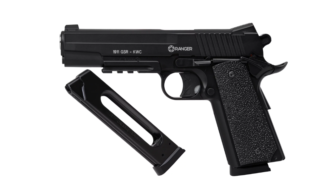 Air rifle Air rifle Ranger 1911 GSR KWC Kal. 4,5 BBS 20 Strz. Metal Slide Co2 - Air gunSTZ-WIA<<<ShootingSTZ<<<ActionPL