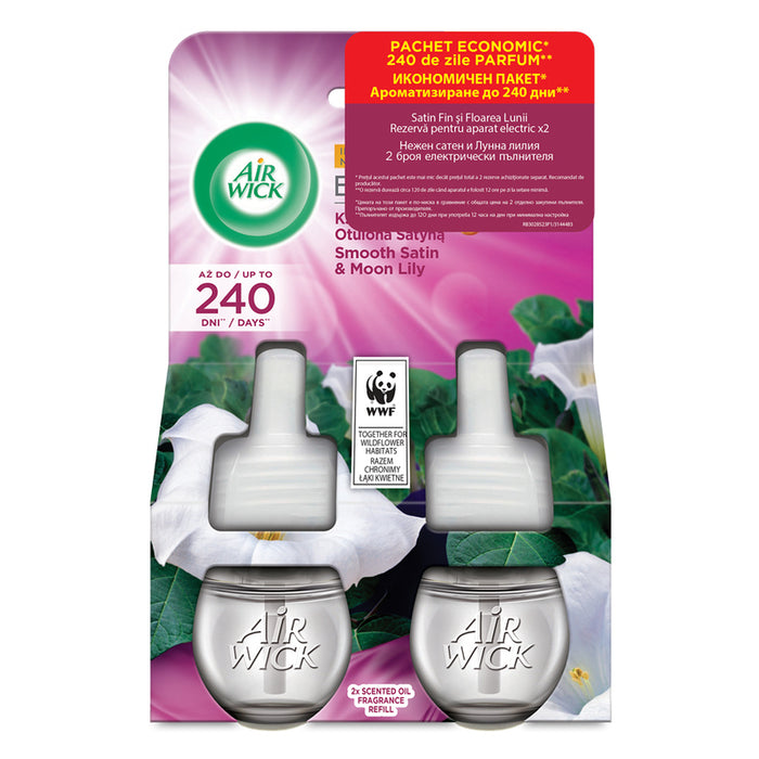 EL.PLN. AIR WICK SATIN AND LILY 2X19ML