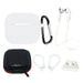 AirPods 3 Silicone Case Set + Case/Ear Hook/Neck Strap/Watch Strap Holder/Carabiner Clasp - White - Cell phone cases