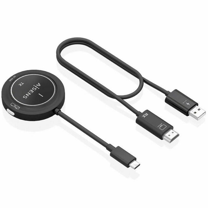 USB-C to HDMI Cable Aisens ASWL-H2KC30M004-BK Black