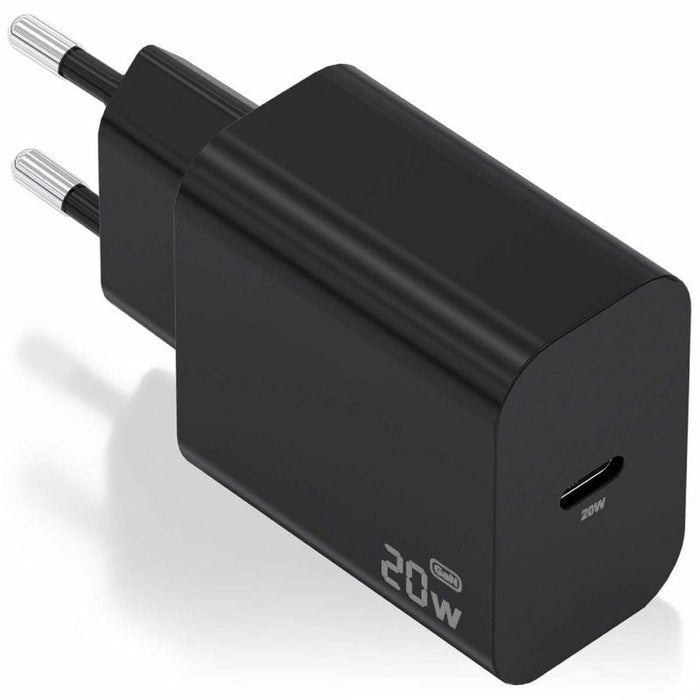 Wall Charger Aisens A110-0939 Black 20 W