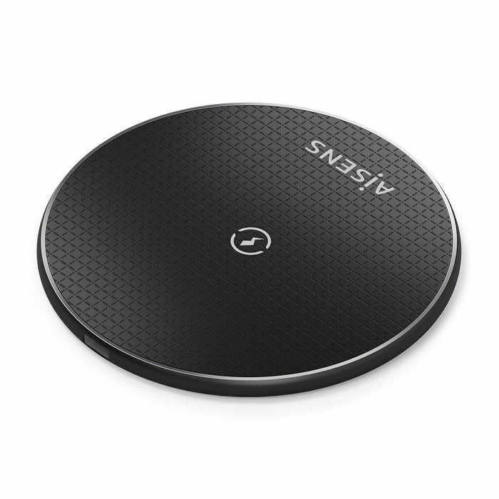 Cordless Charger Aisens ASCH-15W1WC058-BK Black 15 W