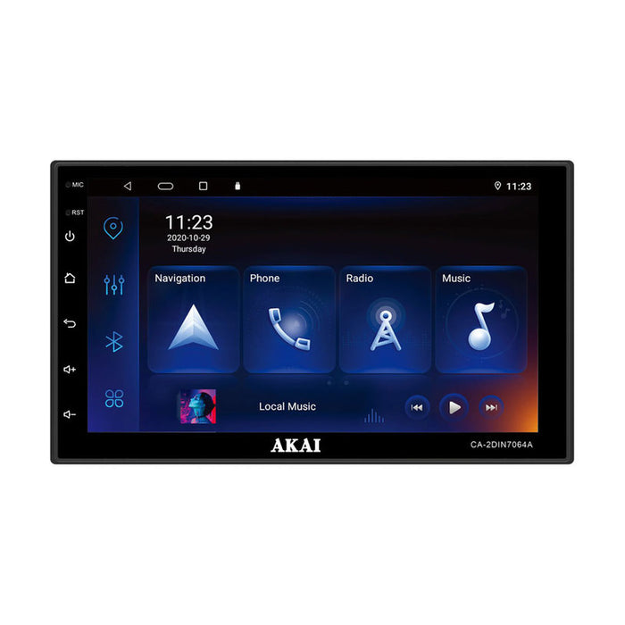 Auto Receiver AKAI CA-2DIN7064A BLUETOOTH, USB