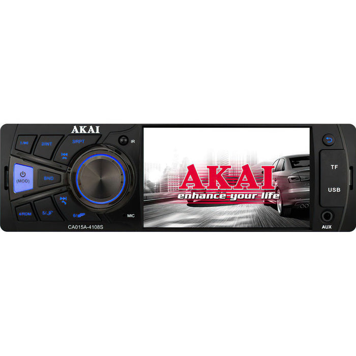 Auto Receiver AKAI CA015A-4108S BLUETOOTH, 4 X 25 W, USB