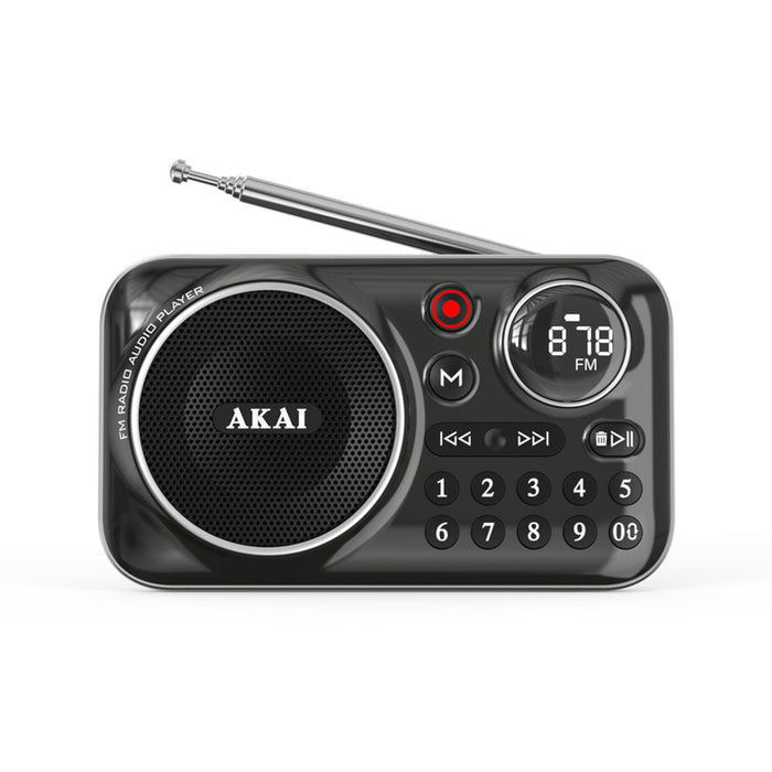 AKAI APR-500BK portable radio