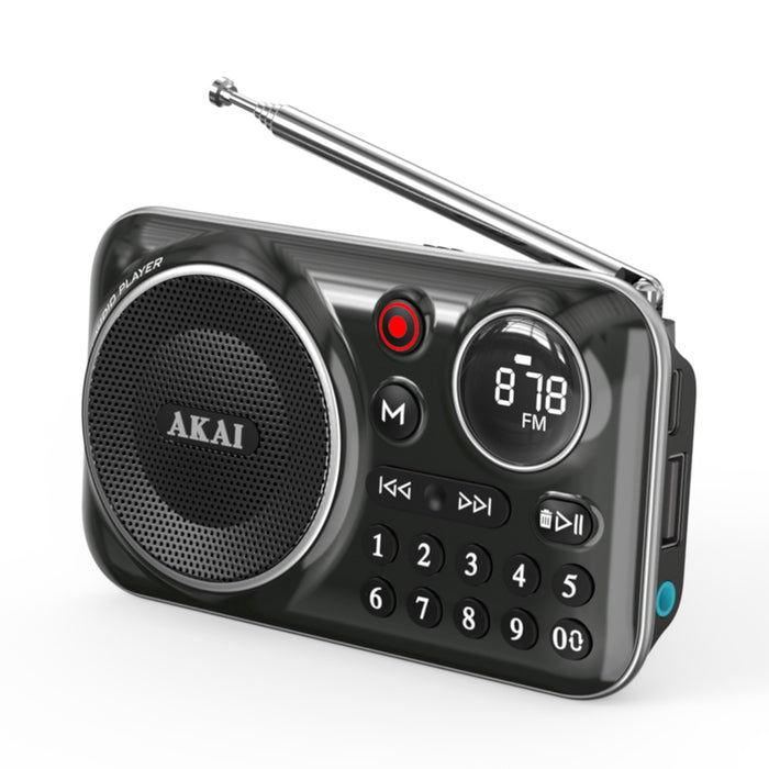 AKAI APR-500BK portable radio