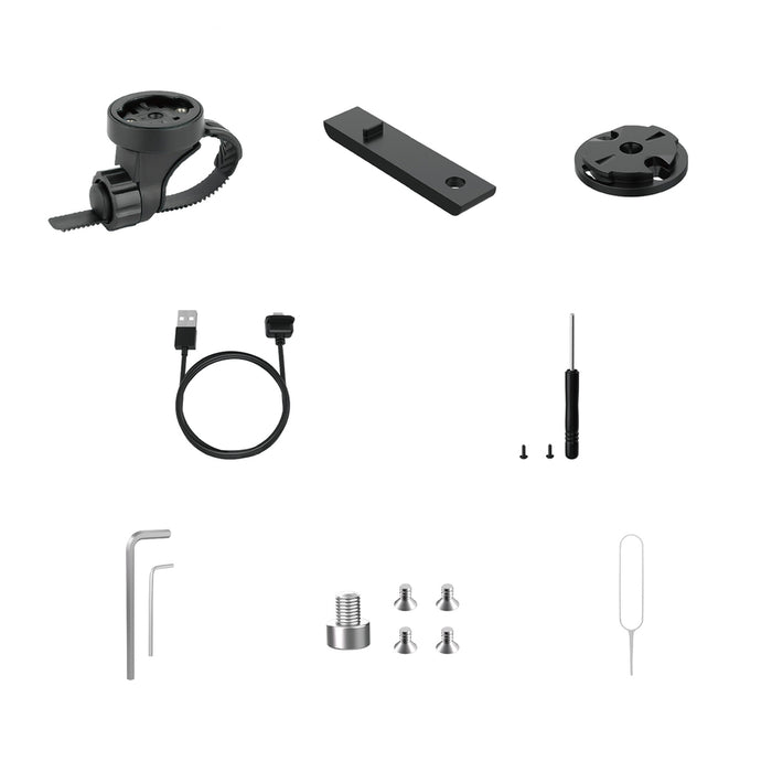AKEEYO 710 Lite sports camera video recorder for bicycle handlebars - black