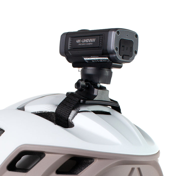 AKEEYO Snap-On Helmet Camera Mount - Black
