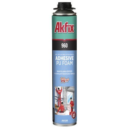 PU FOAM FOR HEAT INSULATION AKFIX PU-960 GUN