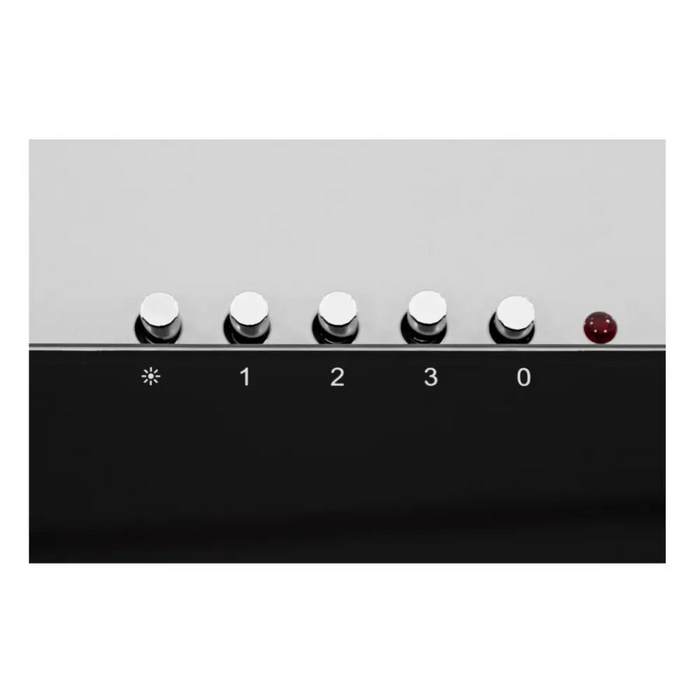 Akpo WK-4 Nero Eco 50 Wall-mounted Gray Black glass - Cooker hoodsAGD-OKA<<<Home Appliance - ProductsAGD<<<ActionPL