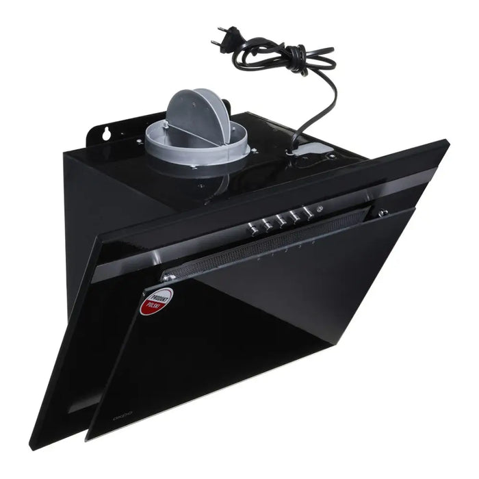 AKPO WK-4 NERO LINE 2.0 50 BLACK T300 LED linear hood/actuator - Cooker hoodsAGD-OKA<<<Home Appliance