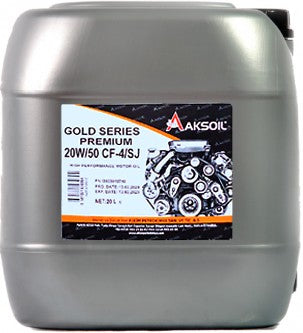 AKSOIL GOLD SERIES PREMIUM 20W-50 CF4/SJ 20L