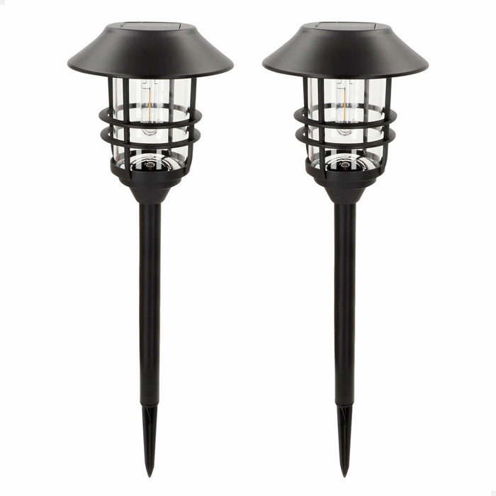 Solar lamp Aktive 17 x 58 x 17 cm (2 Units)